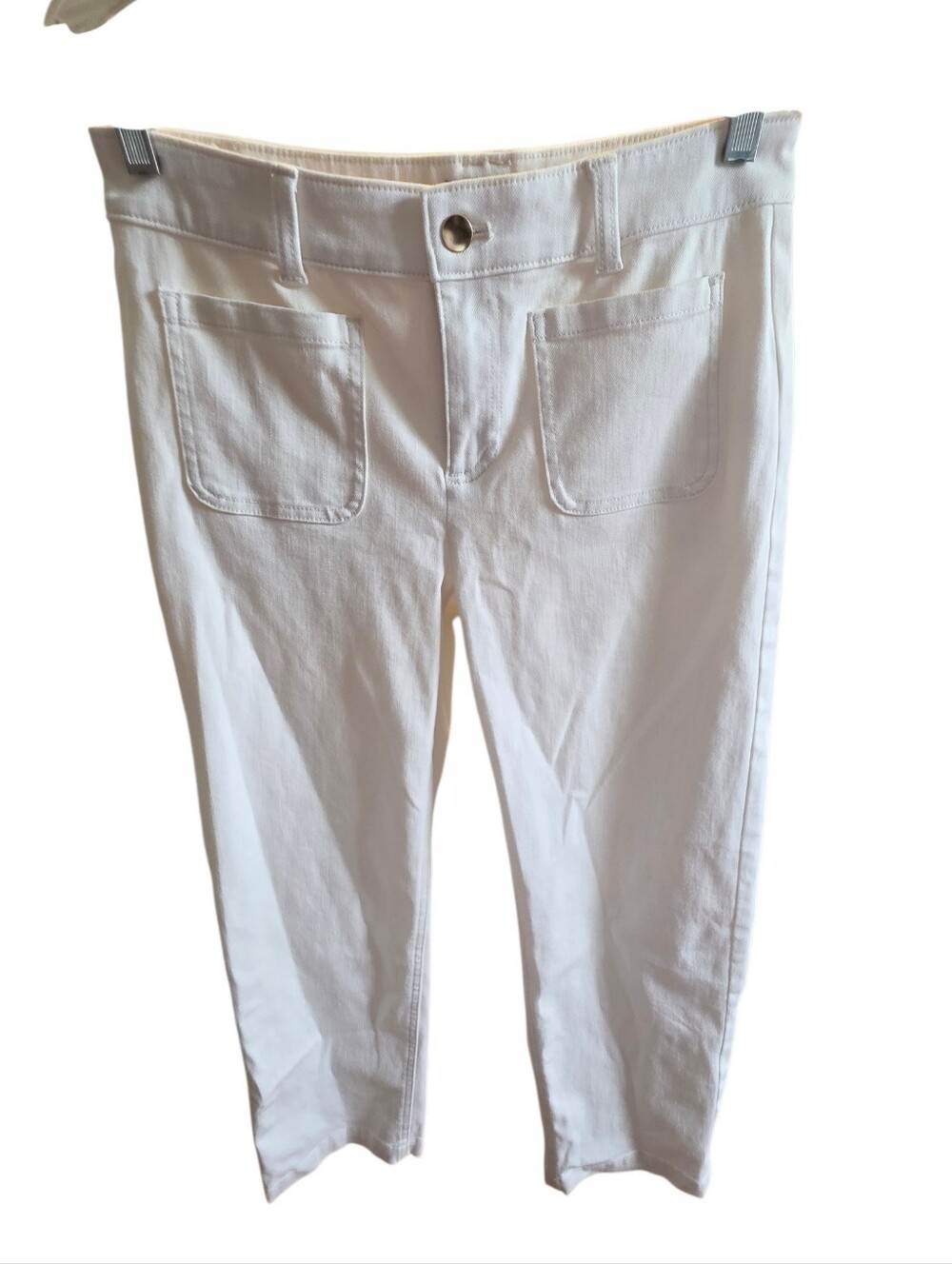 Talbots White Cropped Pants